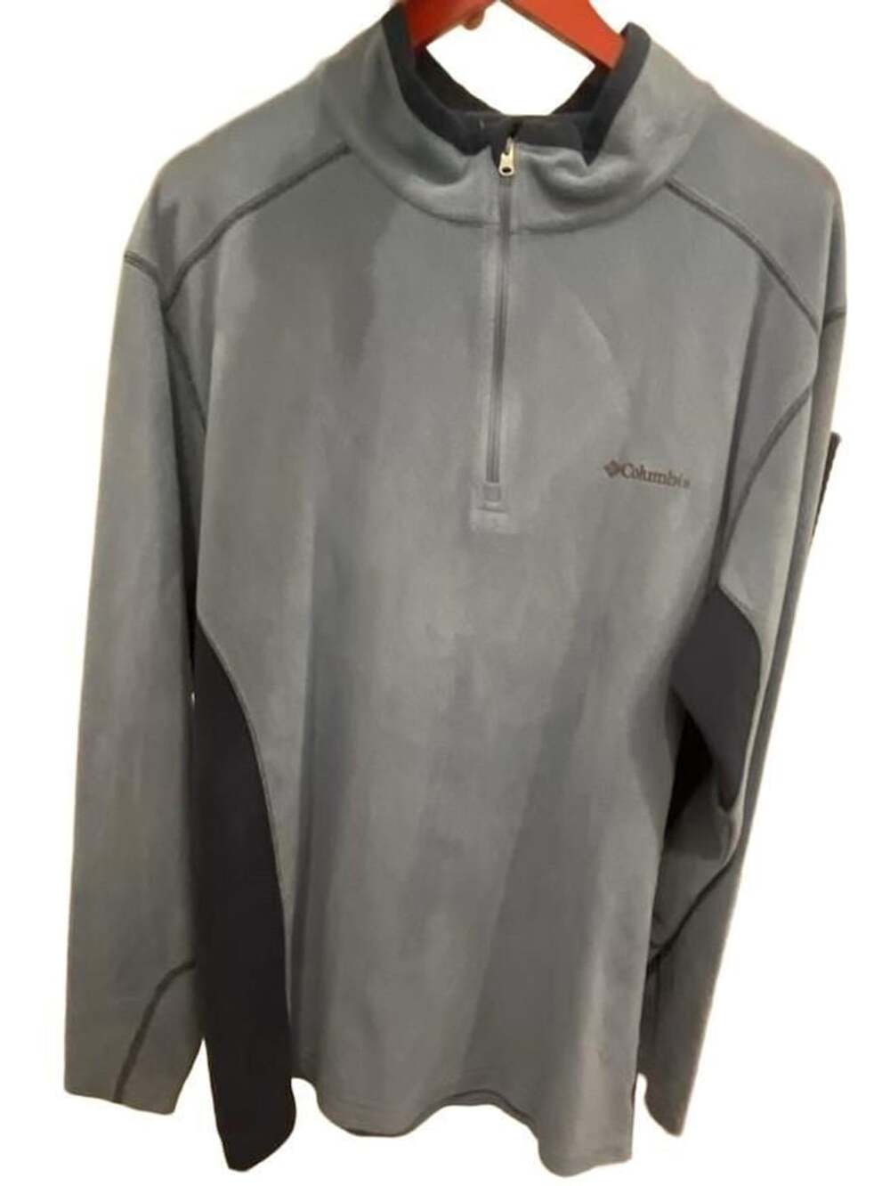 Columbia Klamath Range II Half Zip Size XXL Blue Fleece